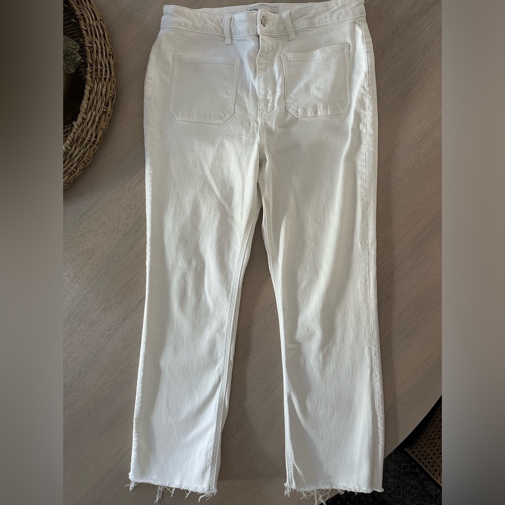 White Denim Zara jeans